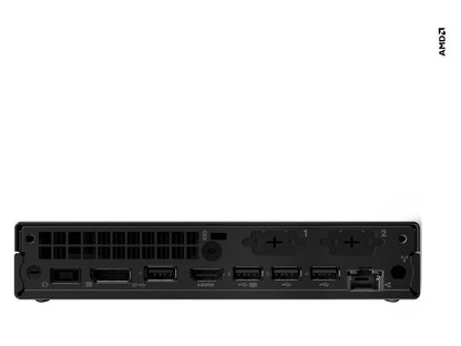 The Lenovo ThinkCentre M75q Gen 5 Tiny offers high-performance computing in a compact design. Powered by the AMD Ryzen 7 PRO 8700GE processor and equipped with 16GB DDR5 memory and a fast 512GB PCIe Gen4 SSD, it’s an ideal solution for enterprise users needing processing power and security in small workspaces. With built-in AMD Radeon 780M graphics, cutting-edge connectivity, and a 3-year on-site warranty, this desktop is optimized for business productivity.