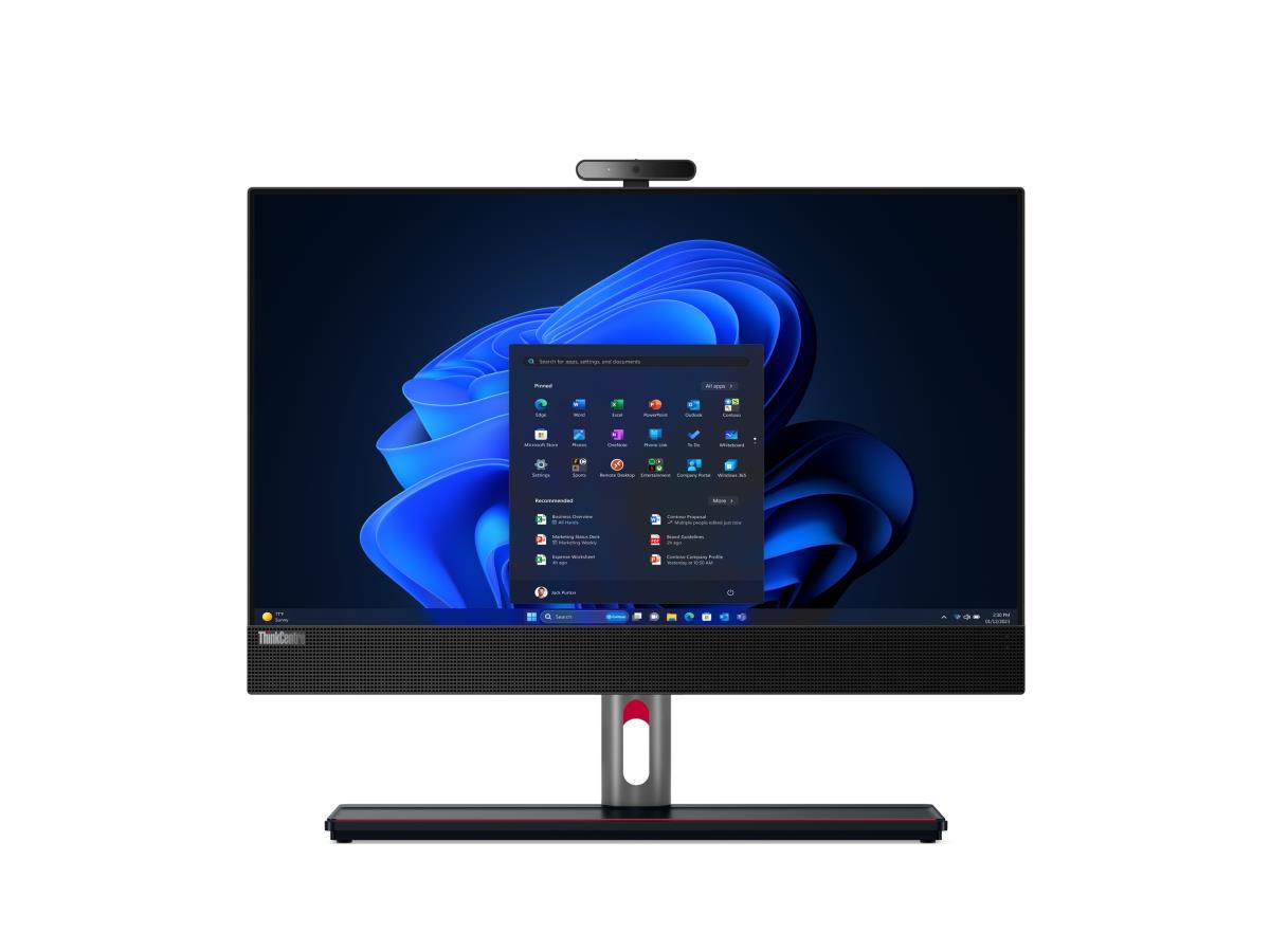 The Lenovo ThinkCentre M90a Gen 5 is a powerful all-in-one desktop built for professional productivity. Featuring a 14-core Intel Core i5-14500 processor, 16GB DDR5 memory, and 256GB Gen4 SSD, it delivers high-speed performance in a compact design. With integrated UHD 770 graphics, Full HD 23.8” display, plus enterprise-grade security and connectivity options, this AIO is ideal for business environments.