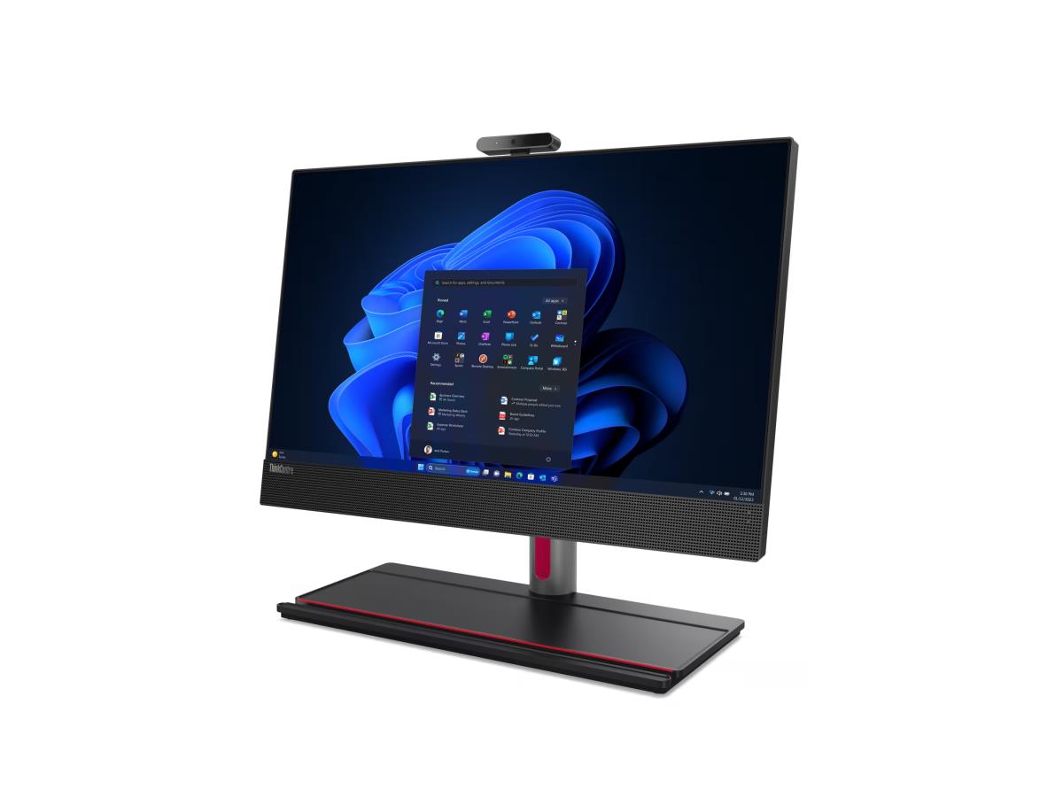 The Lenovo ThinkCentre M90a Gen 5 is a powerful all-in-one desktop built for professional productivity. Featuring a 14-core Intel Core i5-14500 processor, 16GB DDR5 memory, and 256GB Gen4 SSD, it delivers high-speed performance in a compact design. With integrated UHD 770 graphics, Full HD 23.8” display, plus enterprise-grade security and connectivity options, this AIO is ideal for business environments.