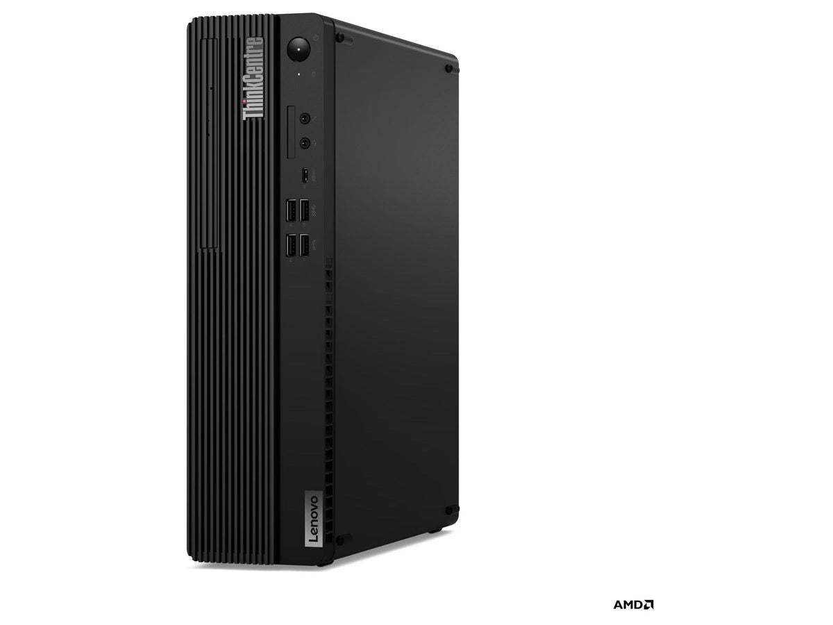 The Lenovo ThinkCentre M75s Gen 5 is a powerful small form factor (SFF) desktop built for professional environments. It comes equipped with an AMD Ryzen 7 PRO 8700G processor, 16GB of RAM, and a fast 256GB PCIe Gen4 SSD. Designed for business reliability, it includes Windows 11 Pro and a 3-year on-site support plan.
