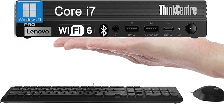 Lenovo ThinkCentre M70q Gen 5 i7-14700T 16GB 256GB Desktop