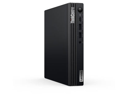 ThinkCentre M70q Gen 5 Tiny delivers performance in an ultra-compact form. Equipped with a 14th Gen Intel Core i5-14400T processor, 16GB DDR5 RAM, and a 512GB PCIe Gen4 SSD, it's designed for enterprise-grade productivity. Advanced connectivity, versatile I/O ports, and discrete TPM 2.0 make it ideal for secure and efficient business environments.