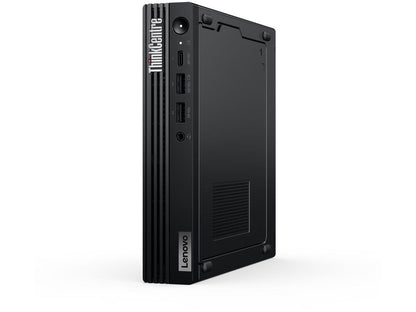 ThinkCentre M90q Gen 5 Tiny is a compact yet powerful business desktop featuring Intel Core i7-14700 vPro processor, 32GB DDR5 RAM, and a 512GB PCIe Gen4 SSD. Its modern architecture ensures responsiveness and performance, making it well-suited for space-constrained workspaces. Preloaded with Windows 11 Pro and packaged with a full suite of I/O and security features, it offers enterprise-grade reliability and manageability.