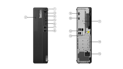 Lenovo ThinkCentre M70s Gen 5 SFF i3-14100 8 Go SSD 256 Go W11P