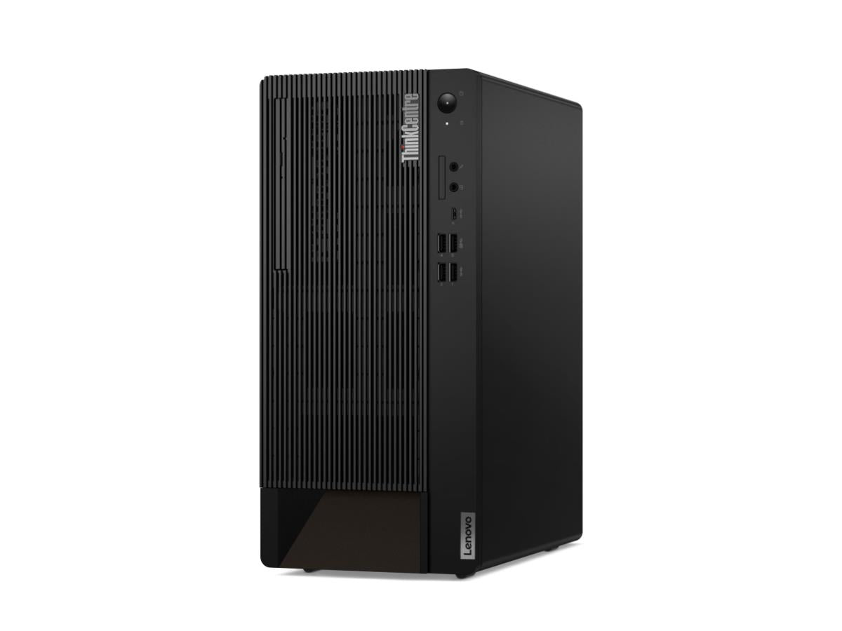 Designed for modern business needs, the Lenovo ThinkCentre M90t Gen 5 tower desktop delivers robust performance powered by a 14th Gen Intel Core i7-14700 processor with vPro and 20 cores. Preinstalled with Windows 11 Pro, it includes 32GB DDR5 memory, a fast 512GB PCIe Gen4 NVMe SSD, and enterprise-grade security features including TPM 2.0 and FIPS 140-2 certification. With integrated Intel UHD Graphics 770, multiple I/O options, and a 3-year onsite warranty, it's ideal for demanding productivity workloads.