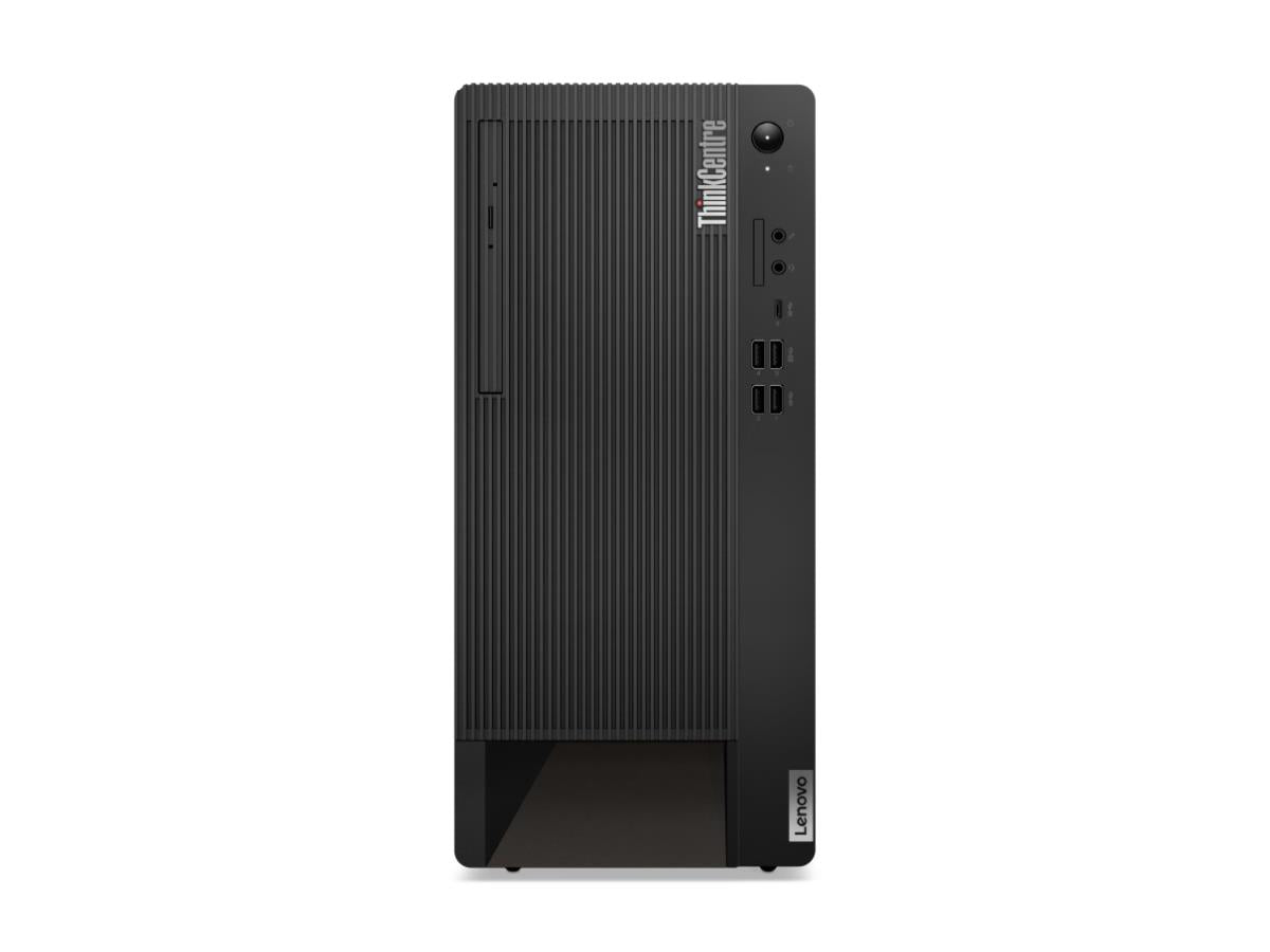 The Lenovo ThinkCentre M90t Gen 5 is a high-performance tower desktop designed for enterprise productivity. Featuring the Intel Core i7-14700 vPro processor with up to 5.3GHz turbo speed, it delivers robust computing power for advanced business applications. With 32GB of DDR5 memory, a 1TB PCIe Gen4 NVMe SSD, and Windows 11 Pro, it offers fast performance, secure operability, and smooth multitasking.
