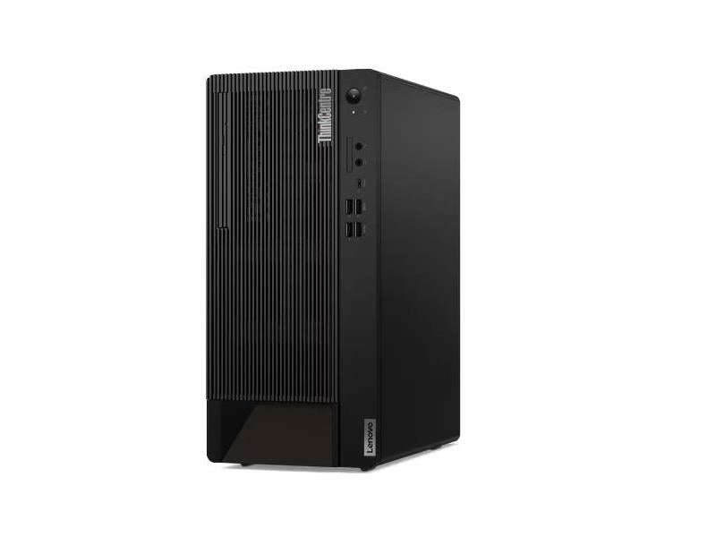 The Lenovo ThinkCentre M90t Gen 5 delivers high-performance computing with a powerful Intel Core i5-14500 14-core processor and the fast responsiveness of 16GB DDR5 RAM. It features a 256GB PCIe Gen4 NVMe SSD, Wi-Fi, Bluetooth, and a robust set of connectivity options, housed in a traditional black tower with a 3-year onsite warranty. Designed for productivity-driven professionals, it runs on Windows 11 Pro and supports up to four monitors, making it an ideal choice for business and enterprise environments.