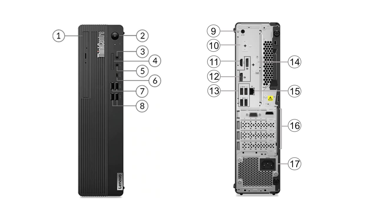 Lenovo ThinkCentre M90s Gen 5 Core i9 16GB 512GB SFF Desktop