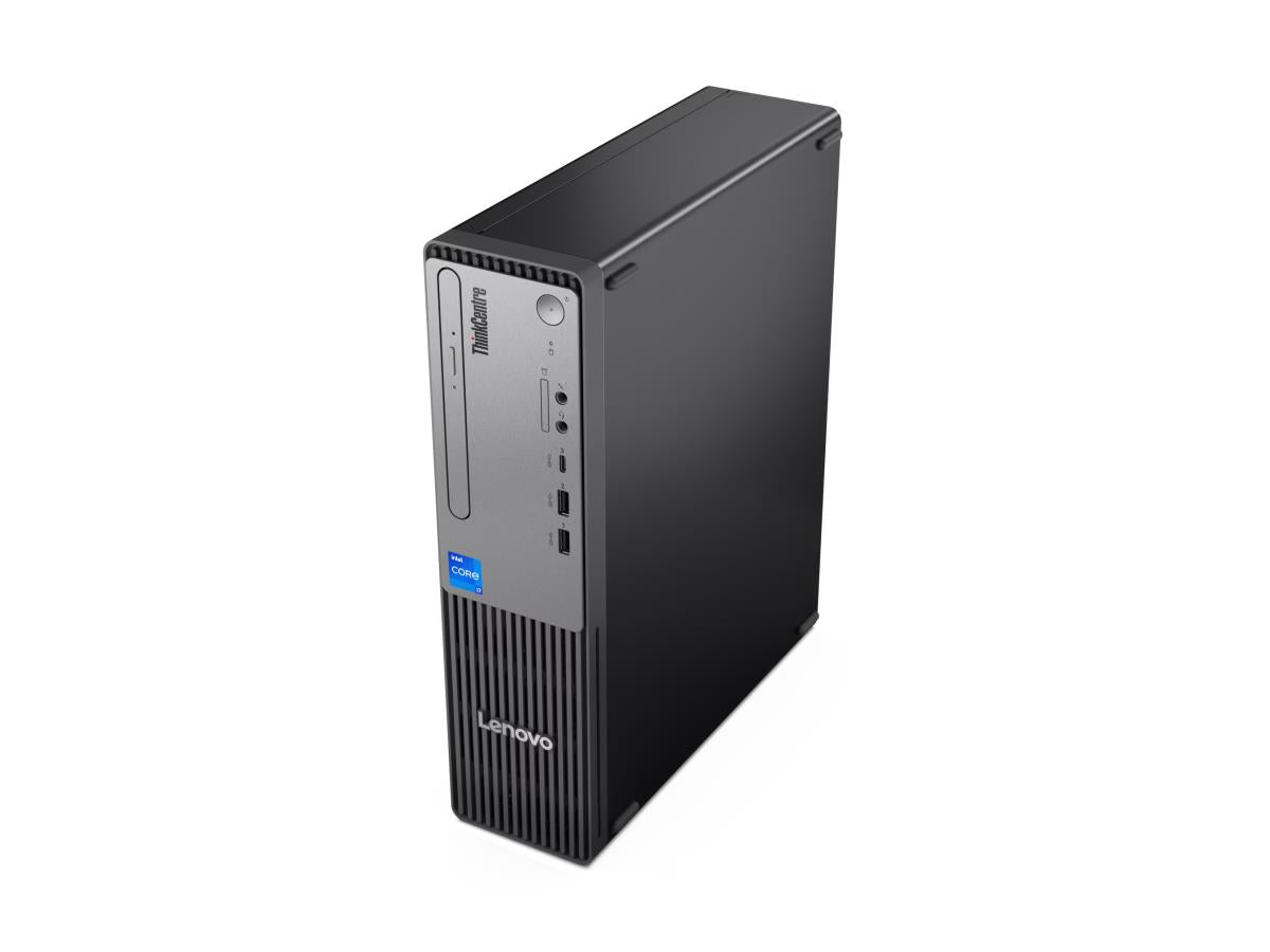 The Lenovo ThinkCentre neo 50s Gen 5 offers a compact desktop solution with serious performance: Intel Core i5-14400 processor, 16GB DDR5 memory, and a fast 256GB M.2 PCIe Gen4 SSD. Designed for professional productivity, this SFF PC includes Windows 11 Pro, integrated UHD Graphics 730, Wi-Fi 6E, and comprehensive I/O including HDMI, VGA, and USB-C with 15W fast charging.