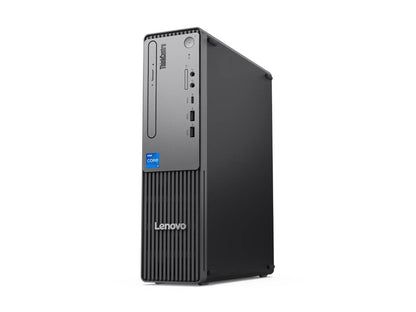 The Lenovo ThinkCentre Neo 50s Gen 5 delivers speed and reliability in a compact SFF design. Powered by an Intel Core i5-14400 processor and equipped with 16GB DDR5 RAM and a 512GB PCIe Gen4 SSD, it provides smooth multitasking for business efficiency. Featuring integrated Intel UHD Graphics, Wi-Fi 6E connectivity, and Windows 11 Pro, this desktop is engineered for productivity in modern workspace environments.