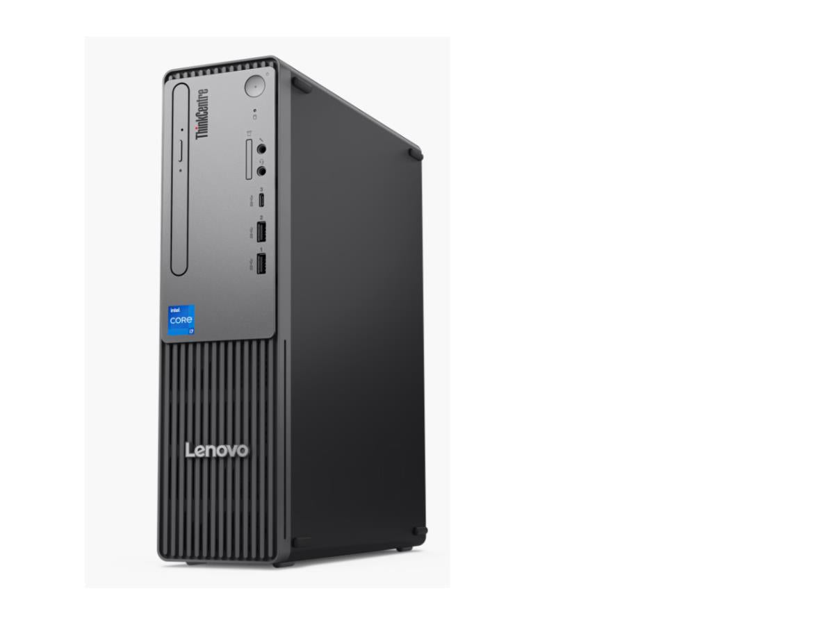 The Lenovo ThinkCentre neo 50s Gen 5 is a compact small form factor desktop powered by the Intel Core i7-14700 processor and backed by 16GB DDR5 RAM and a speedy 1TB PCIe Gen4 SSD. Ideal for demanding office environments, it comes pre-installed with Windows 11 Pro and includes Intel UHD Graphics 770, Wi-Fi 6E AX211, Bluetooth 5.3, and a DVD±RW drive. Designed for efficiency and enterprise-grade security, this system is ready for modern workplace applications.