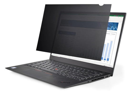 14IN LAPTOP PRIVACY SCREEN - ANTI-GLARE PRIVACY FILTER FOR WIDESCREEN (16:9) DISPLAYS - LAPTOP MONITOR SCREEN PROTECTOR W/ 51% BLUE LIGHT REDUCTION