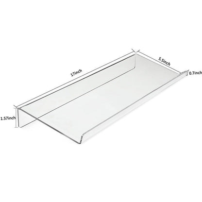 Transparent Acrylic Ergonomic Keyboard Stand