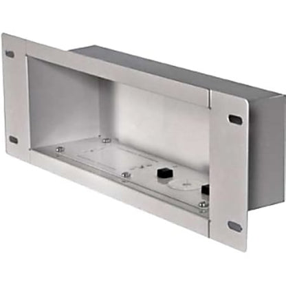 Peerless IBA3-W In-Wall Cable Management Box, White, Epoxy Steel
