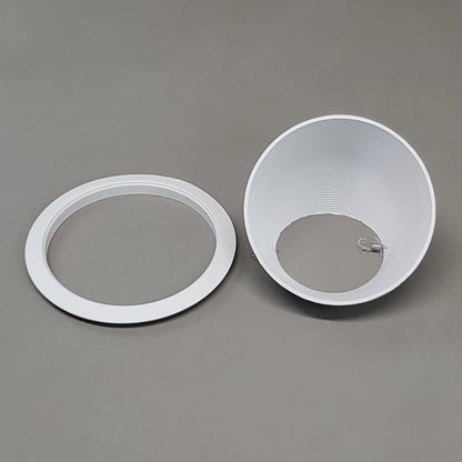 HALO LIGHTING 6-PACK! Coilex Baffle Inserts Slope 6" All White 456W (New)