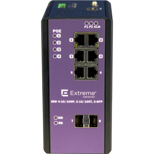Commutateur industriel géré PoE+ 4 ports Extreme Networks 16801