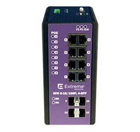 Commutateur Gigabit PoE+ 8 ports Extreme Networks ISW 16804, -40 °C à +75 °C