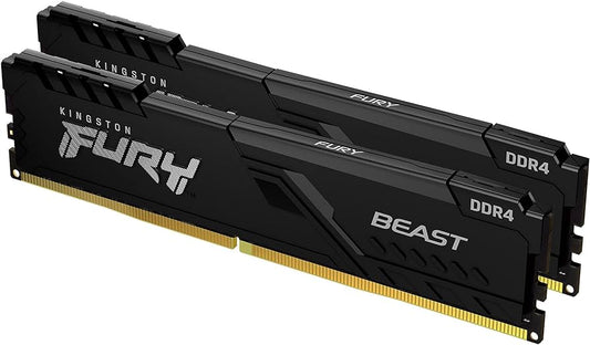Kingston 16 Go 3200 MHz DDR4 CL16 Fury Beast Noir DIMM