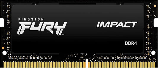 Kit Kingston FURY Impact 16 Go (2 x 8 Go) DDR4 3200 MHz CL20 SODIMM