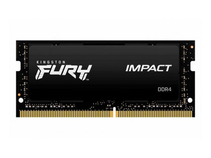 The Kingston FURY Impact 16GB DDR4 3200MHz SODIMM kit delivers reliable laptop memory performance in a compact form. Designed for TAA compliance and manufactured in Taiwan, this CL20 kit is ideal for users seeking dependable mobile computing upgrades. Optimized for power-efficient performance, it’s a solid fit for system builders and upgraders.