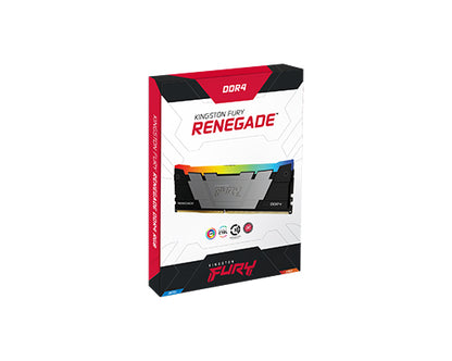 Kingston 16GB DDR4 4000MT/s Fury Renegade RGB Kit (CL19, 2x DIMM)