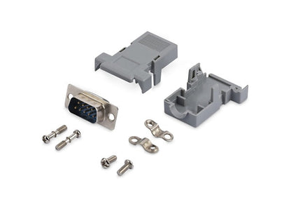 Connecteur D-SUB mâle DB9 à souder StarTech avec coque arrière en plastique