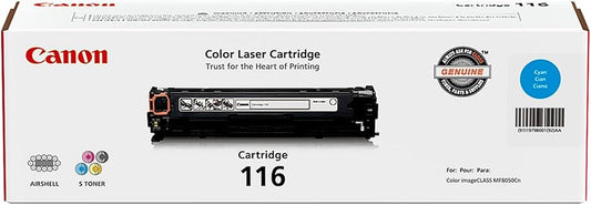 Cartouche de toner cyan Canon 116 pour MF8050Cn/MF8030Cn/LBP5050