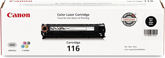 Cartouche de toner noir Canon 116, rendement 2 300, 1980B001AA