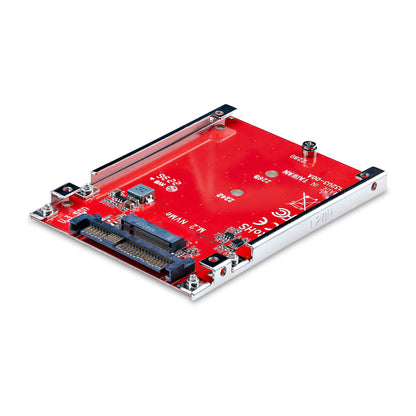 Adaptateur STARTECH M.2 NVMe SSD vers U.3 - Convertisseur M.2 vers 2,5 pouces SFF-TA-1001