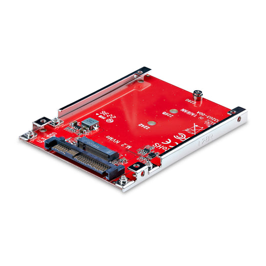 STARTECH M.2 NVMe SSD to U.3 Adapter - M.2 to 2.5in SFF-TA-1001 Converter