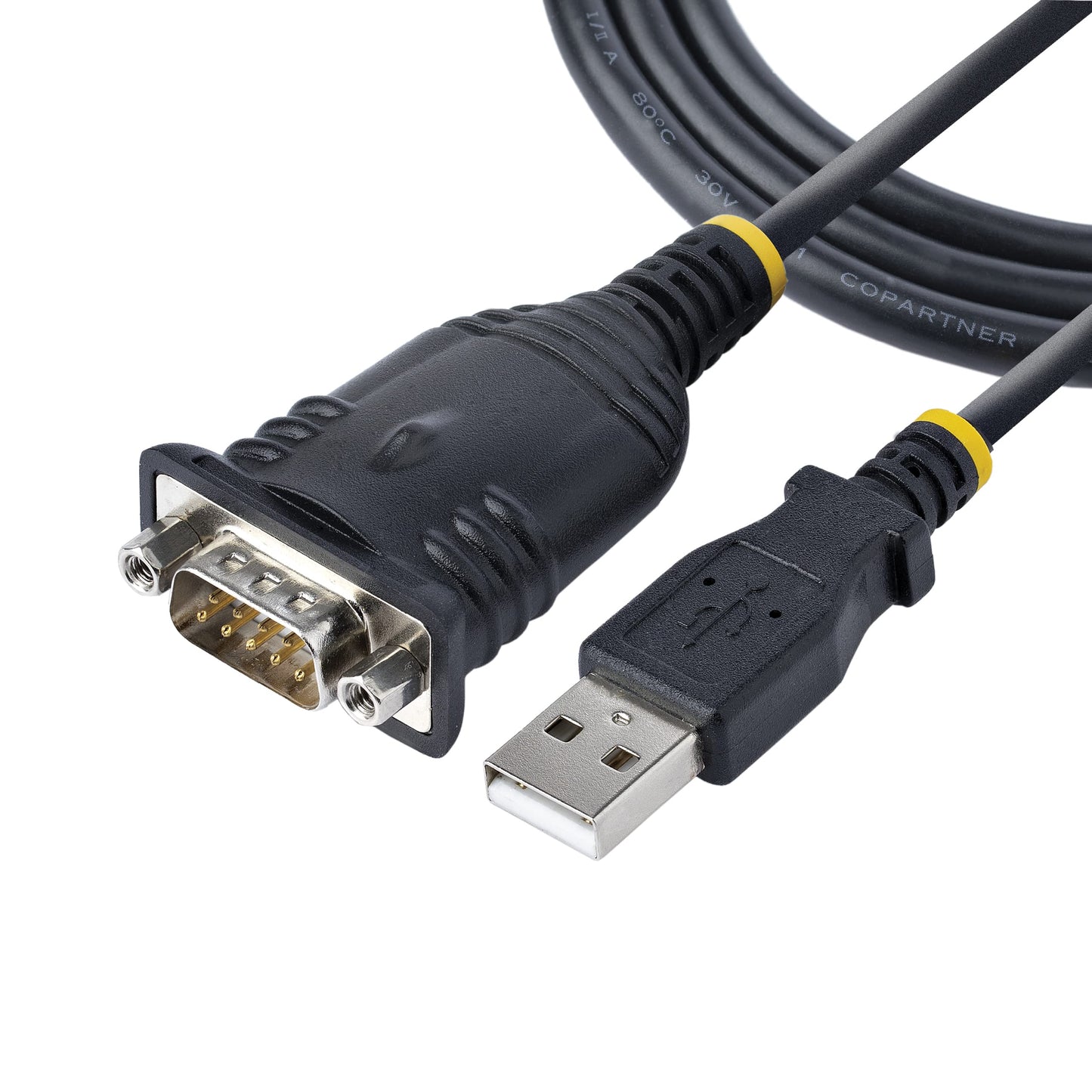 Câble adaptateur USB vers série RS232 STARTECH 90 cm, USB-A vers DB9 mâle