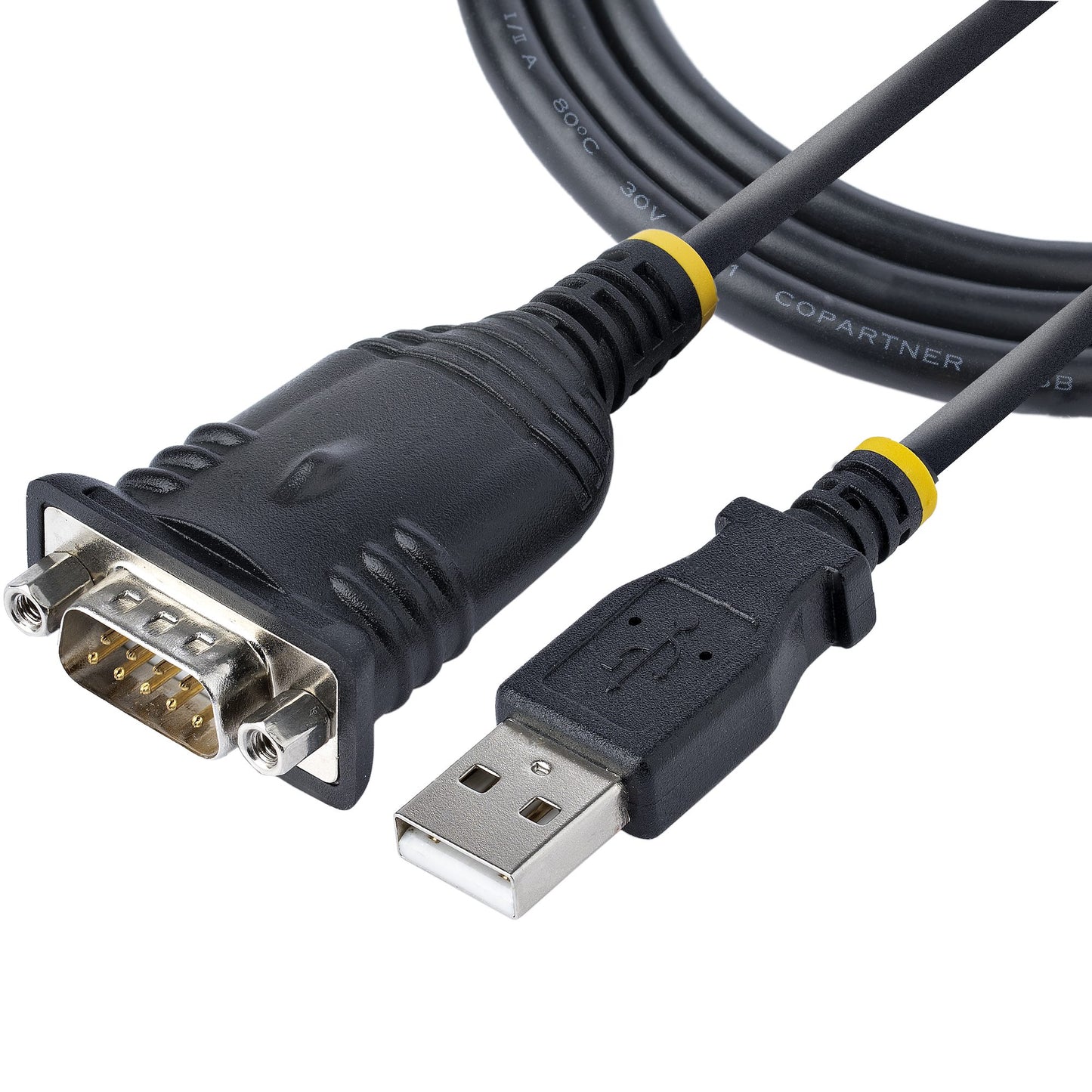 Câble adaptateur USB vers série RS232 STARTECH 90 cm, USB-A vers DB9 mâle