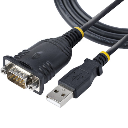 Câble adaptateur USB vers série RS232 STARTECH 90 cm, USB-A vers DB9 mâle