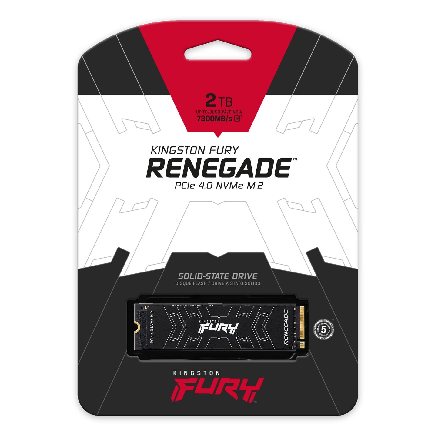 SSD Kingston FURY Renegade 2 To PCIe 4.0 NVMe M.2