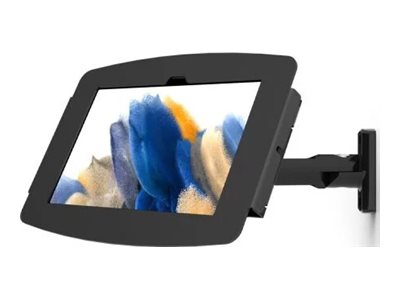 Support mural et hub COMPULOCKS pour Galaxy Tab A8 10,5 pouces, noir