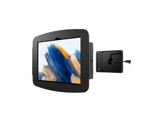 Galaxy Tab A8 10.5IN Space Enclosure Wall Mount Plus Hub Black