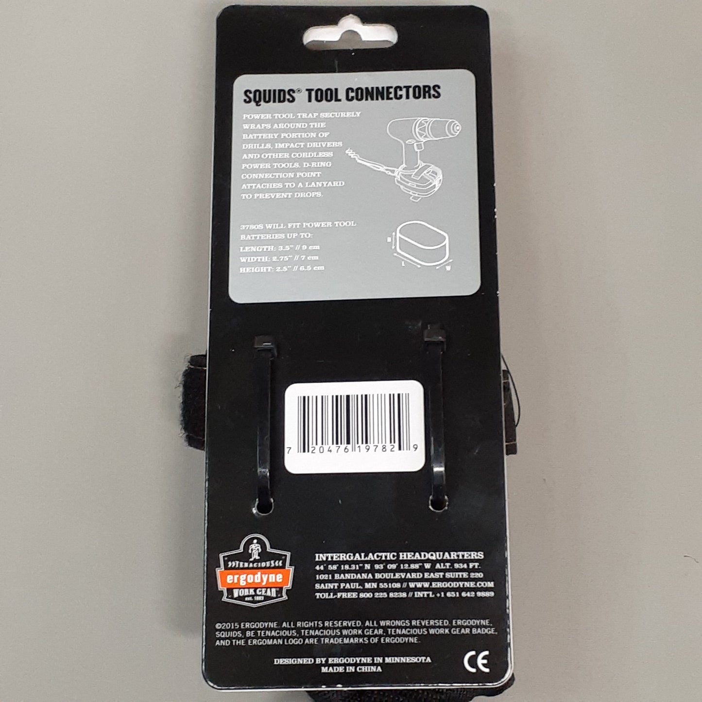 ERGODYNE Power Tool Trap Black (New)