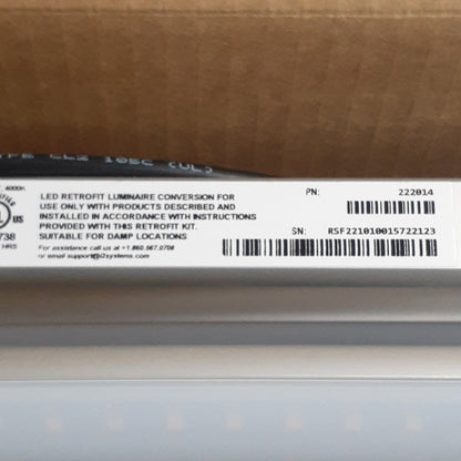 I2SYSTEMS (10 PACK) Indoor LED Linear Lighting System 48” with Wall Mounts E465738 (New)