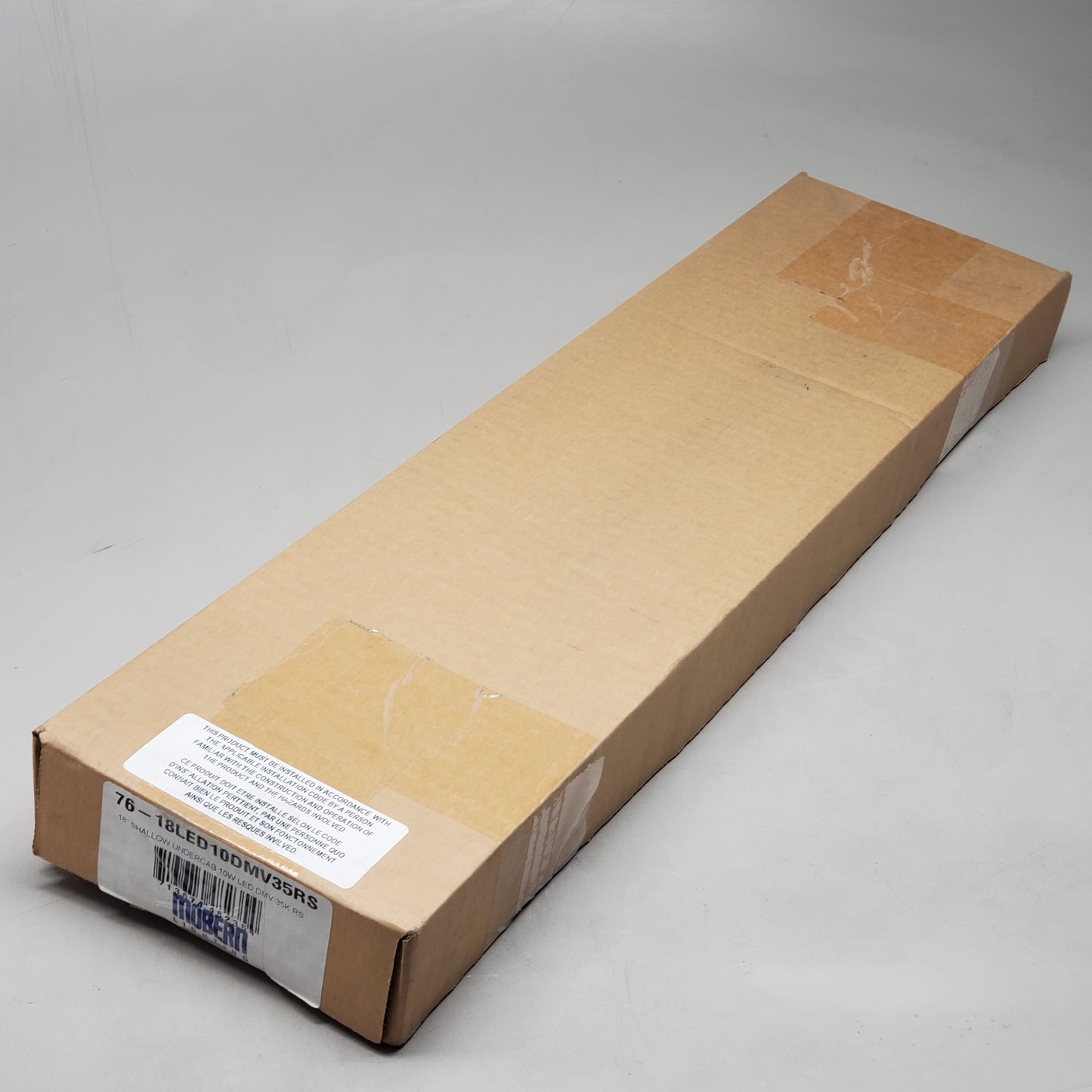 MOBERN LIGHTING 18" Shallow Undercabinet 10W LED DMV 35K RS