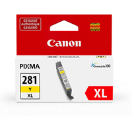 Cartouche d'encre jaune Canon CLI-281 XL - 2036C001