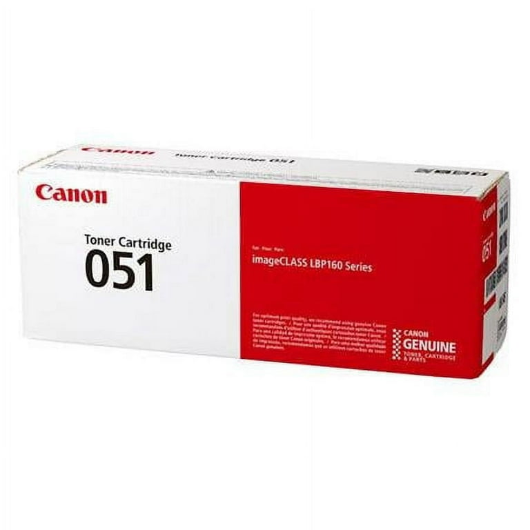 Cartouche de toner noir Canon 051, rendement standard (2168C001)