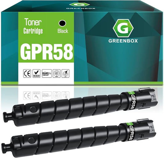 Cartouche de toner noir Canon GPR58, capacité 23 000 pages, laser, 2182C003AA