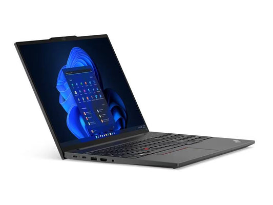 ThinkPad E14 Gen 6 delivers performance and reliability with an AMD Ryzen 7 7735U processor, 16GB DDR5 RAM, and a 512GB PCIe Gen4 SSD. Featuring a 14" WUXGA touch display, Windows 11 Pro, and comprehensive security measures like TPM 2.0 and a fingerprint reader, it's designed to meet the demanding productivity needs of professional users. This sleek and durable notebook is suitable for both mobile professionals and office-based users seeking power, security, and usability in one compact form.
