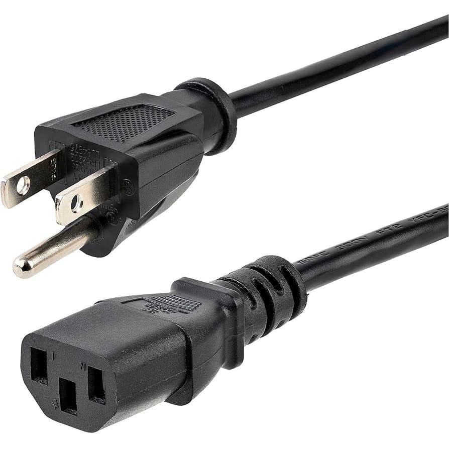 Rallonge d'alimentation StarTech 3 m NEMA 5-15P vers 5-15R, 10 A 125 V, 18 AWG