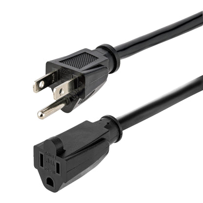 Rallonge d'alimentation StarTech 3 m NEMA 5-15P vers 5-15R, 10 A 125 V, 18 AWG