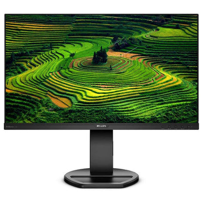 PHILIPS 241B8QJEB 23.8" FHD LCD Monitor, IPS, 75Hz, HDMI/DP/VGA/USB