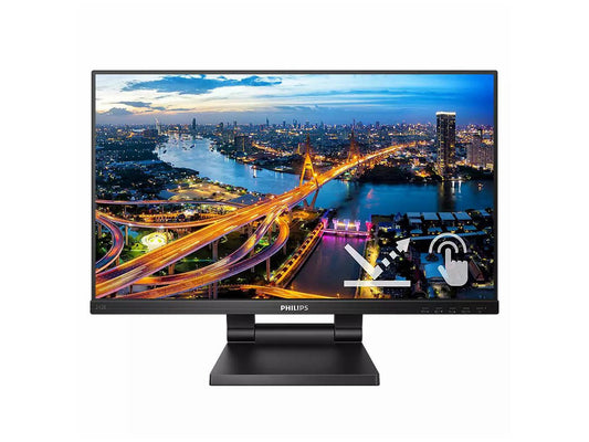 The PHILIPS 242B1TC is a 24-inch Flat Full HD touch-enabled IPS monitor designed for intuitive interaction and vibrant visuals. It features SmoothTouch for fluid input response, anti-glare coating, and rich color support including sRGB 102%, Adobe RGB 83%, and NTSC 88%. With a 1000:1 contrast ratio, 75Hz refresh rate, and 250 cd/m² brightness, it delivers a crisp and comfortable viewing experience for both business and creative use.