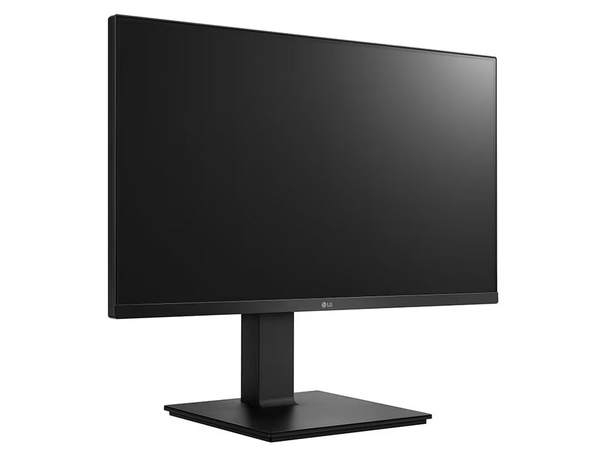 The LG 24BP450Y-I is a 23.8-inch Full HD IPS monitor designed for professional environments, featuring flexible ergonomics and reliable image performance. It includes HDMI and DisplayPort inputs, anti-glare coating, Flicker Safe technology, and advanced display modes for optimized comfort. Compliant with EPEAT Bronze and EPA 8.0 standards, it's an energy-efficient and eco-conscious solution.