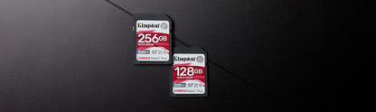 Carte mémoire Kingston Canvas React Plus SDXC UHS-II V90 256 Go