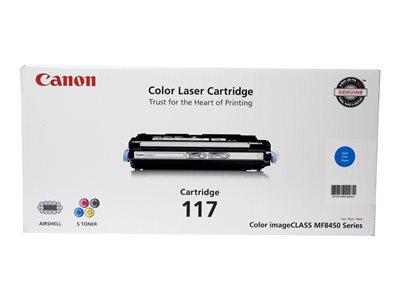 Canon Cartridge 117 Cyan Toner is designed for high-quality color printing with Canon ImageCLASS MF8450c laser printers. Engineered for performance and precision, it delivers up to 4,000 vibrant cyan pages. Ideal for professional environments needing consistent, reliable print output.